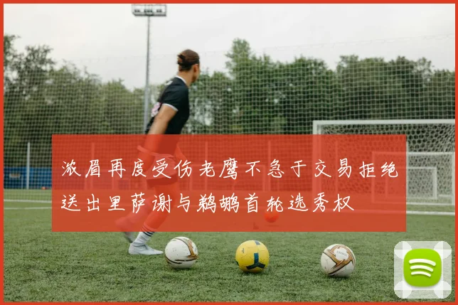 浓眉再度受伤老鹰不急于交易拒绝送出里萨谢与鹈鹕首轮选秀权