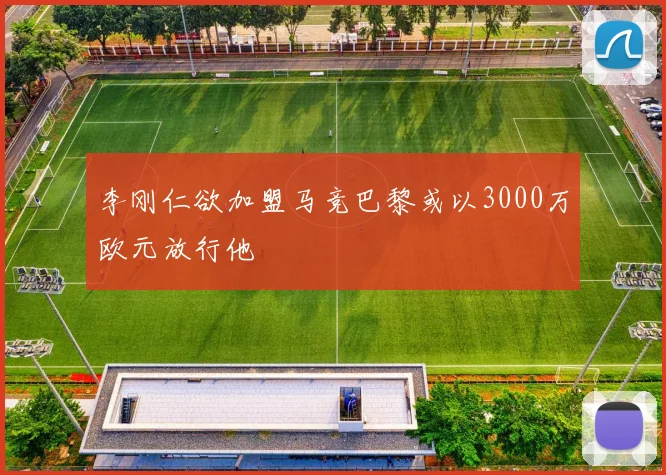 李刚仁欲加盟马竞巴黎或以3000万欧元放行他
